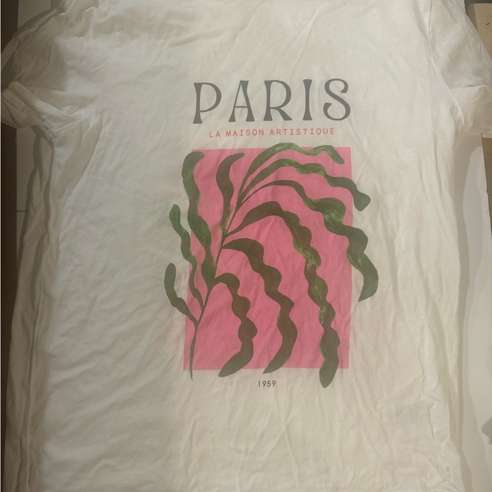 H&M Paris Graphic T-Shirt